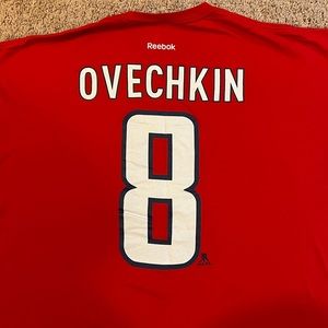 Washington Capitals Ovechkin #8 | 3XL Short Sleeve T-Shirt